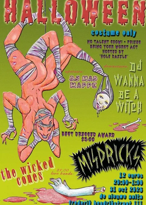 HALLOWEEN · De Nieuwe Anita, Amsterdam · za 31 okt 2026