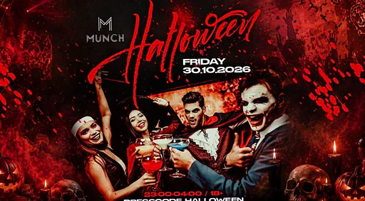 HALLOWEEN · Munch, Rotterdam · Fri, 30 Oct 2026