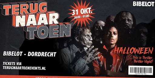 Halloween: Terug Naar Toen · Bibelot, Dordrecht · za 31 okt 2026