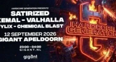 Hardcore Generation · GIGANT, Apeldoorn · za 12 sep 2026