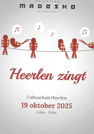 Heerlen Zingt ! 2026 · Cultuurhuis Heerlen, Heerlen · zo 25 okt 2026