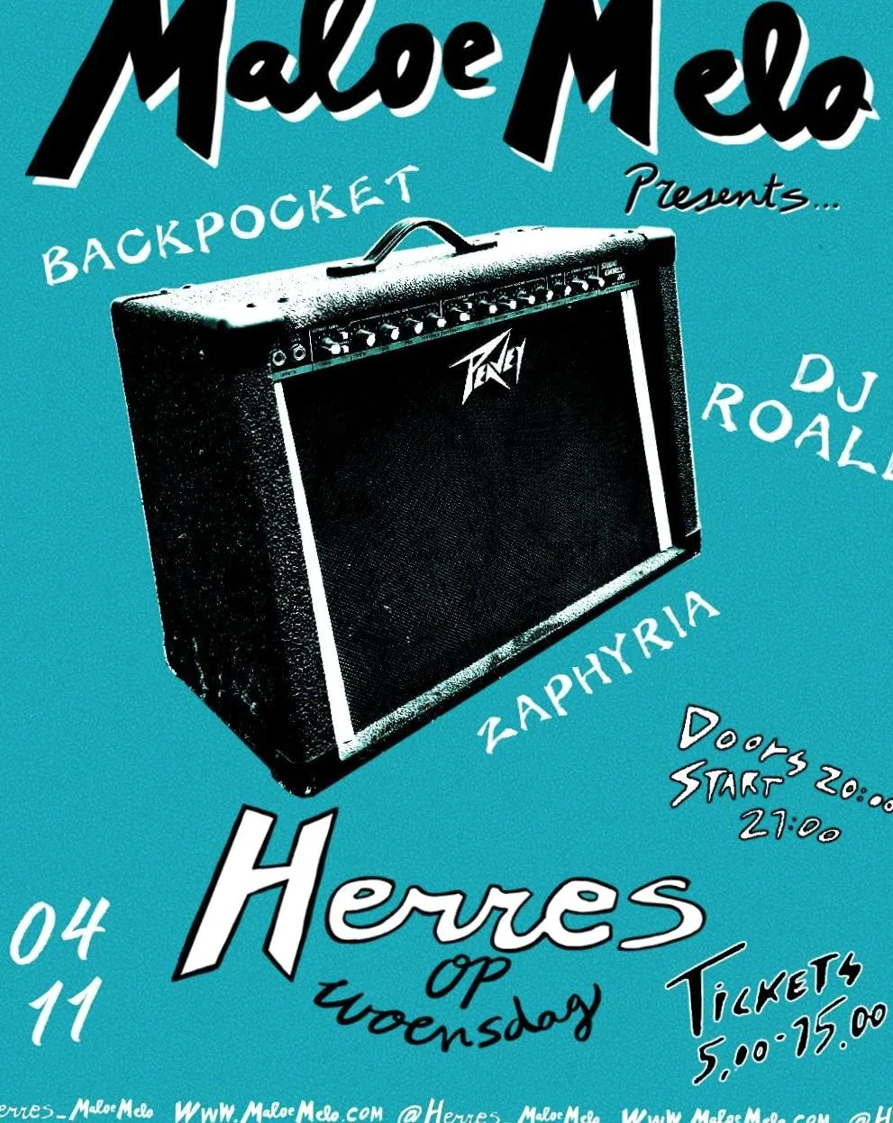 Herres op woensdag · Maloe Melo, Amsterdam · wo 4 nov 2026