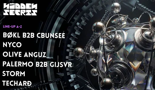 Hidden Secrets: Indoor Boiler Room · De Helling, Utrecht · vr 18 sep 2026
