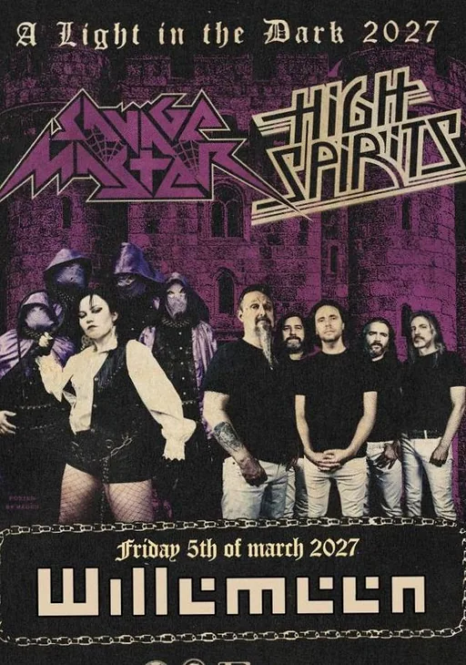 High Spirits (US) + Savage  Master (US)  EXCL NL SHOW · Willemeen, Arnhem · vr 5 mrt 2027