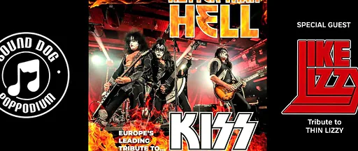 HOTTER THAN HELL (UK) + LIKE LIZZY · Sound Dog, Breda · za 15 aug 2026