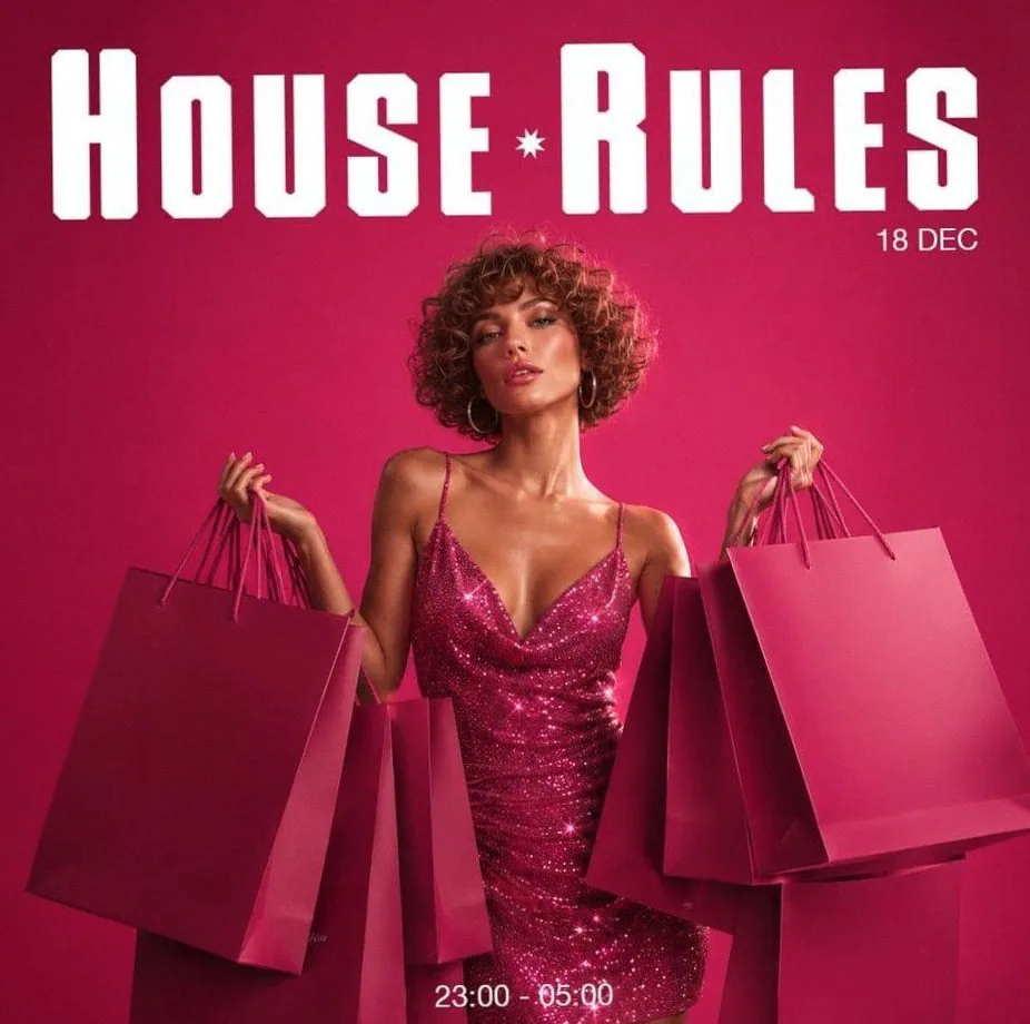 HouseRules · Escape, Amsterdam · vr 18 dec 2026