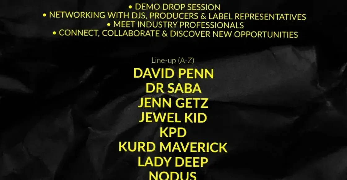 HOUSEYOUNITE PRESENTS DROP & CONNECT · Heineken Hoek, Amsterdam · vr 23 okt 2026