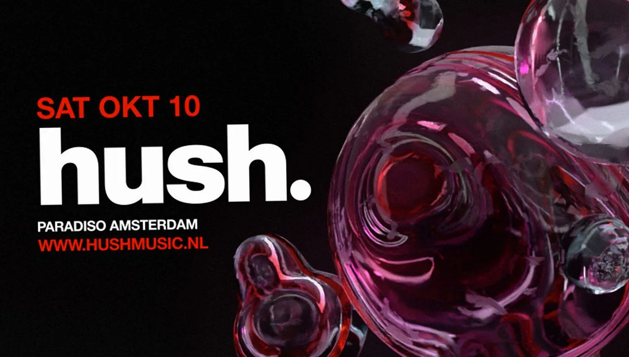 HUSH: AAT, Michel de Hey, Simon Kidzoo · Paradiso, Amsterdam · Sat, 10 Oct 2026
