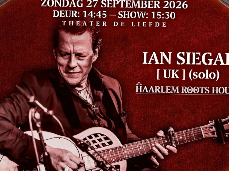 Ian Siegal · Theater de Liefde, Haarlem · zo 27 sep 2026