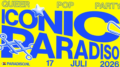 ICONIC · Paradiso, Amsterdam · vr 17 jul 2026