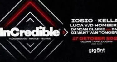 InCredible · GIGANT, Apeldoorn · za 17 okt 2026