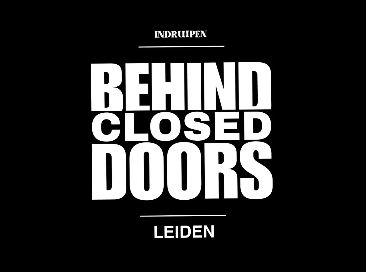 INDRUIPEN presents: Behind Closed Doors · Nobel, Leiden · vr 20 nov 2026