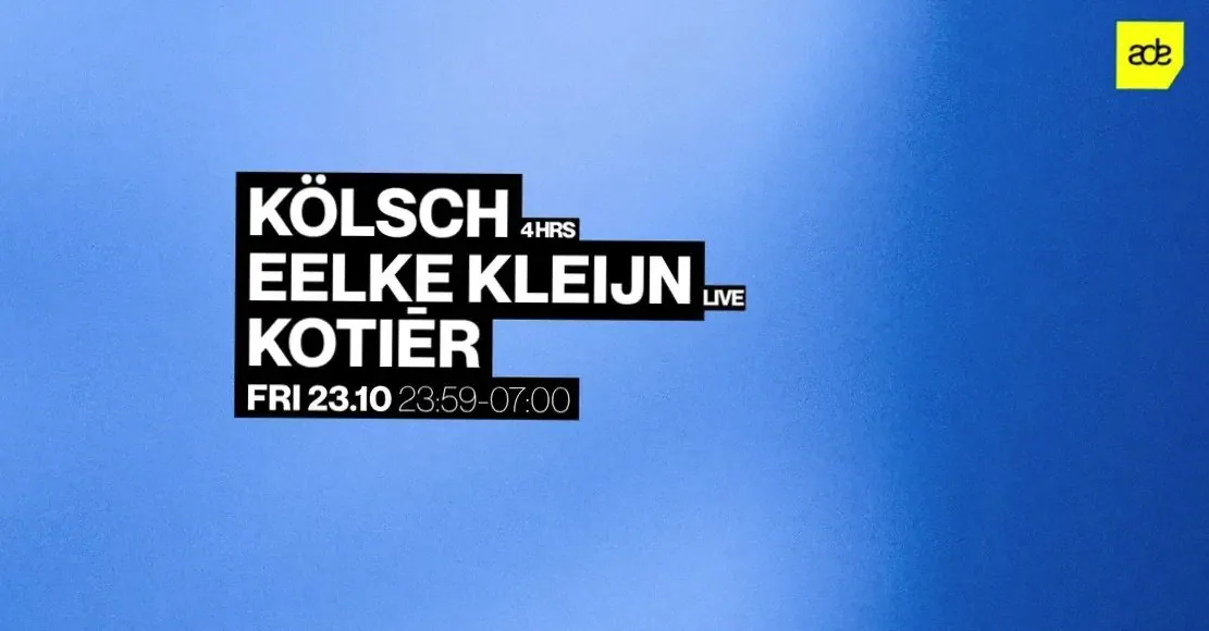 IPSO by Kölsch · Het Sieraad, Amsterdam · Fri, 23 Oct 2026