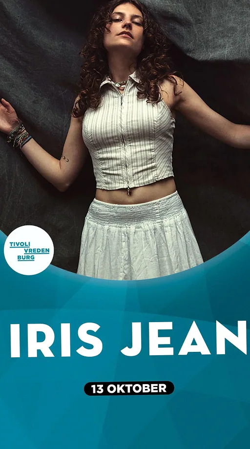 Iris Jean · TivoliVredenburg, Utrecht · Tue, 13 Oct 2026
