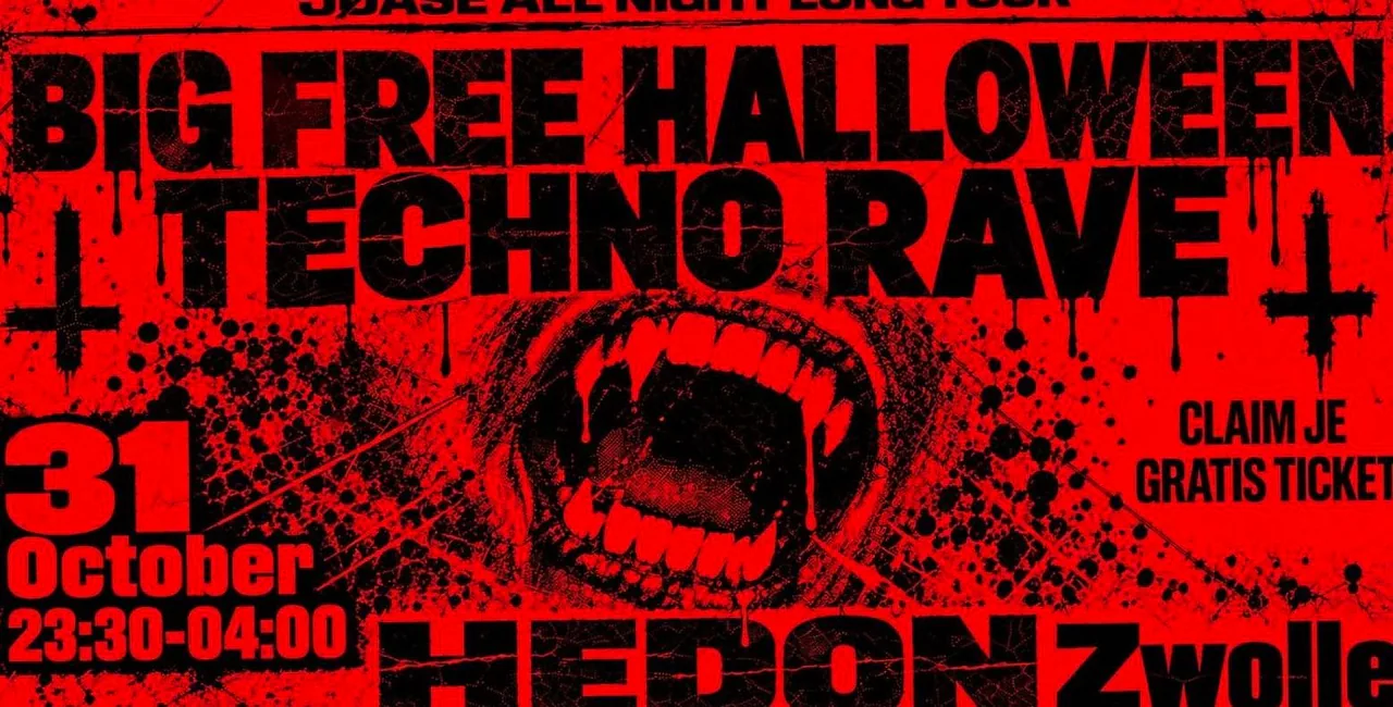 JØASE ALL NIGHT LONG · Hedon, Zwolle · za 31 okt 2026