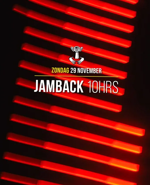 Jamback 10HRS · Thuishaven festivalterrein, Amsterdam · zo 29 nov 2026