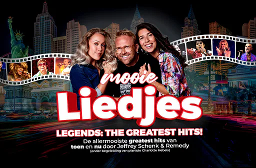 Jeffrey Schenk & Remedy | Mooie Liedjes 2: Legends - The Greatest Hits · Cultureel Centrum Jan van Besouw, Goirle · Sat, 20 Feb 2027