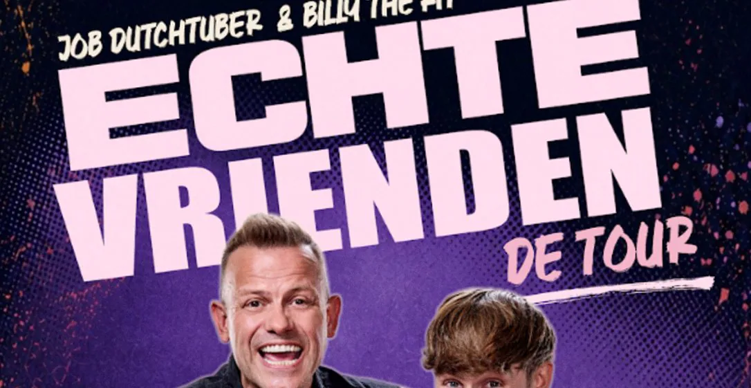 JOB Dutchtuber & Billy The Kit · Concertgebouw De Vereeniging, Nijmegen · Sun, 18 Apr 2027