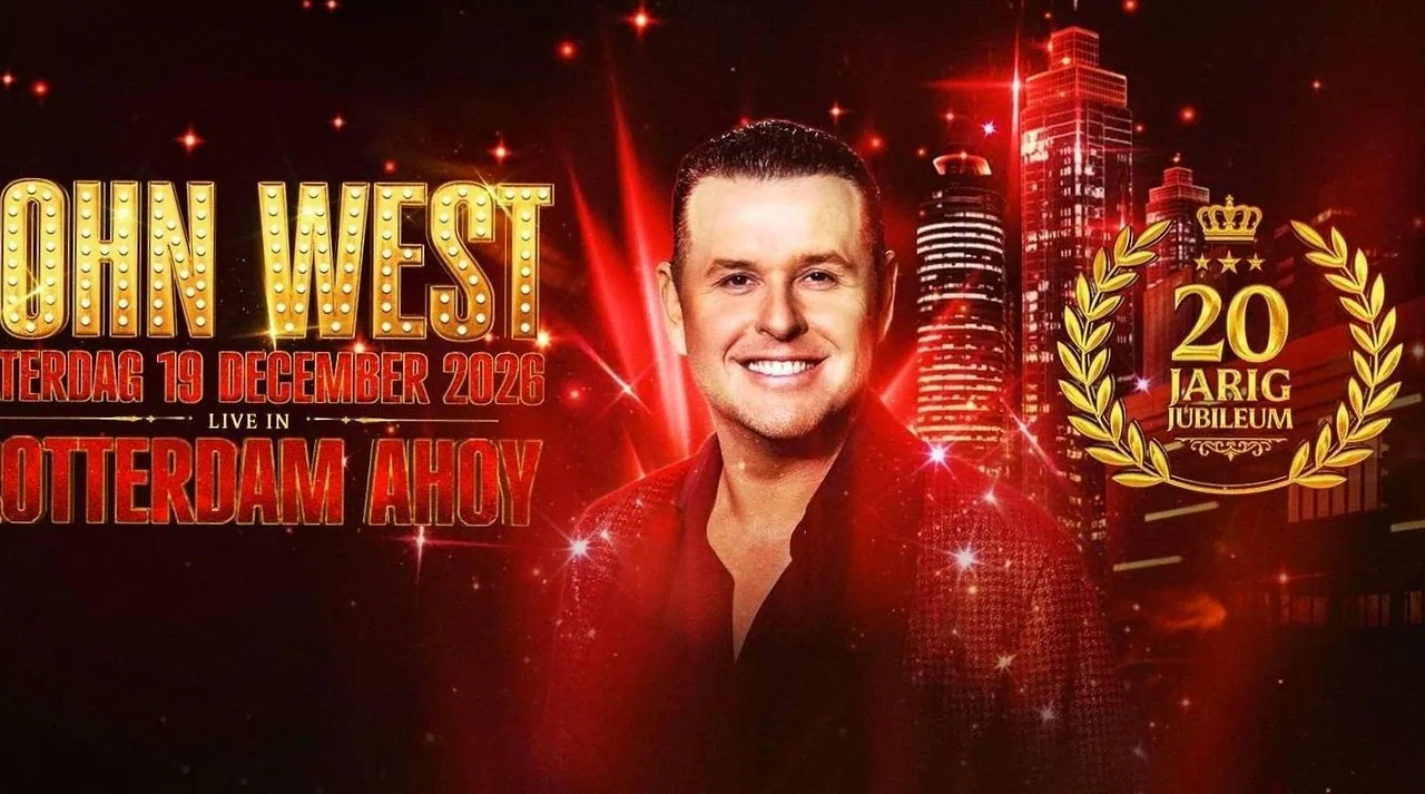 John West - Live in Ahoy · Rotterdam Ahoy, Rotterdam · za 19 dec 2026