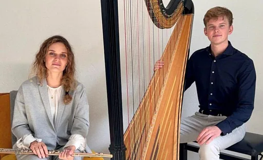 Joost Willemze (harp) en Luna Vigni (fluit) · Kunstfort bij Vijfhuizen, Vijfhuizen · zo 6 dec 2026