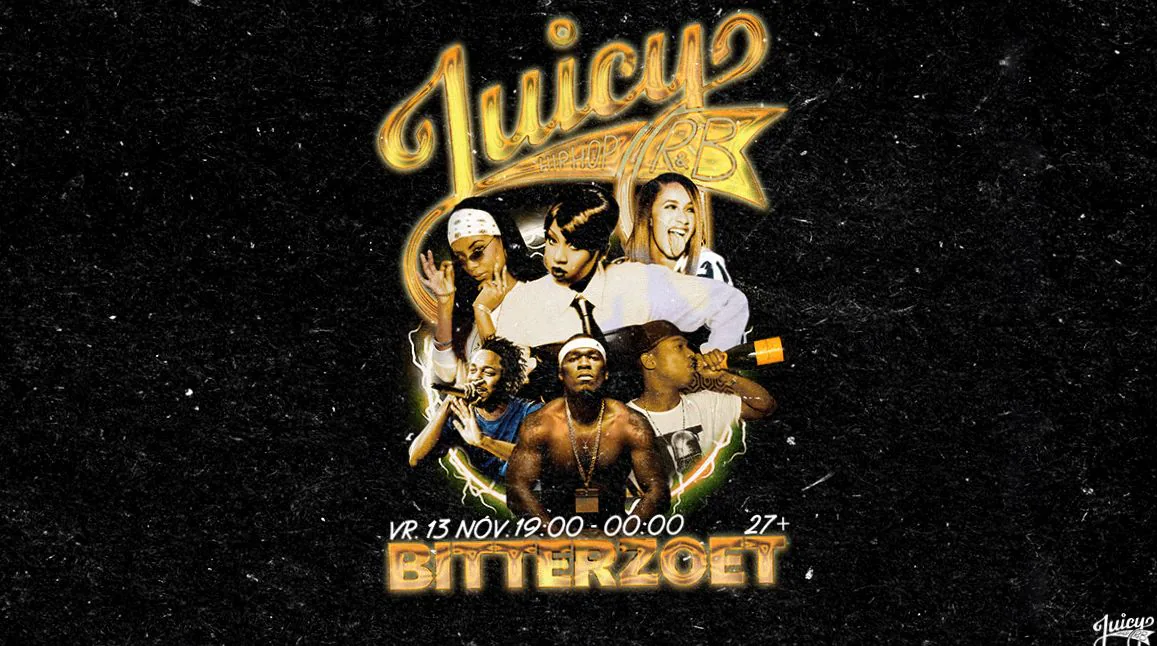 Juicy | Early Edition | 27+ · Bitterzoet, Amsterdam · Fri, 13 Nov 2026