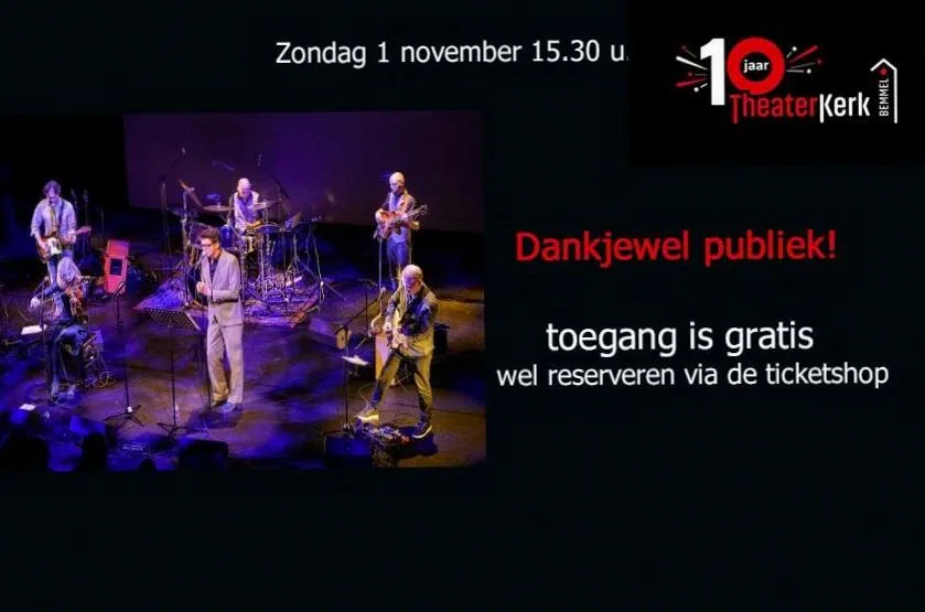 Juneville en BJ Baartmans · Theaterkerk Bemmel, Bemmel · zo 1 nov 2026