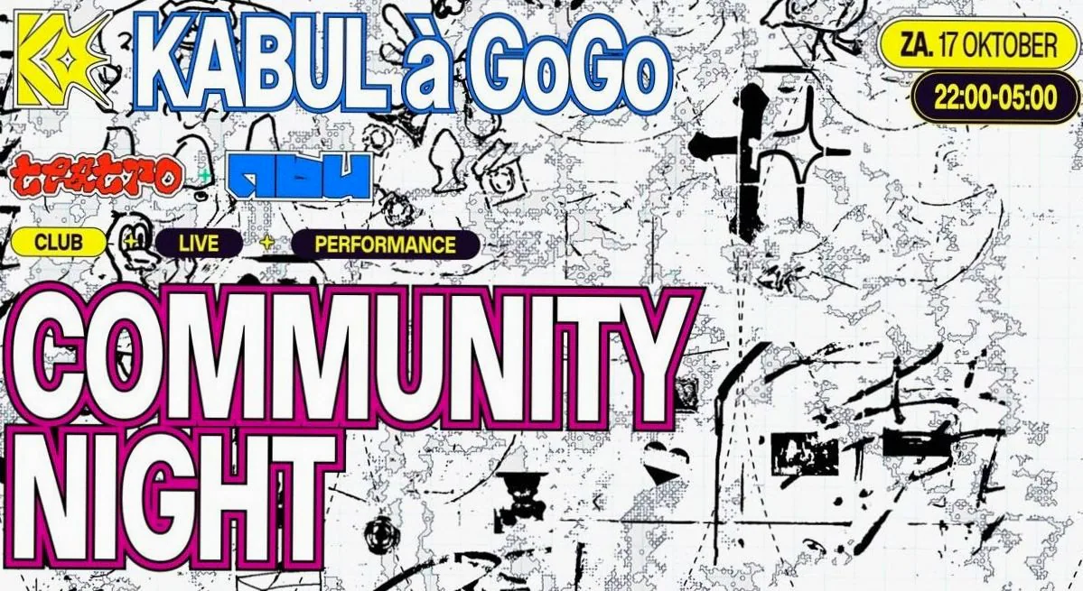 KABUL à GoGo ✧ Community Night ✦ — achtergrondafbeelding