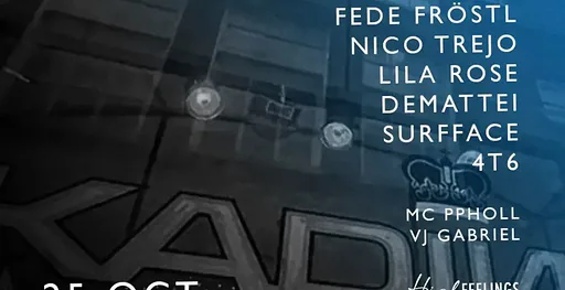 Kadinsky Sessions Closing Party · Kadinsky Cafe, Amsterdam · Sun, 25 Oct 2026