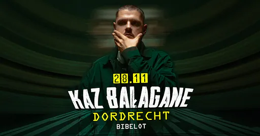 Kaz Bałagane (PL) · Bibelot, Dordrecht · za 28 nov 2026