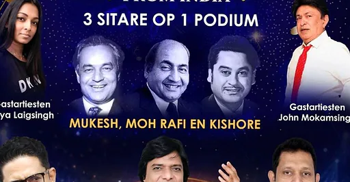Ke Yaad Mein / ter herinnering aan - Mukesh, Moh Rafi & Kishore · Theater Zuidplein, Rotterdam · zo 29 nov 2026