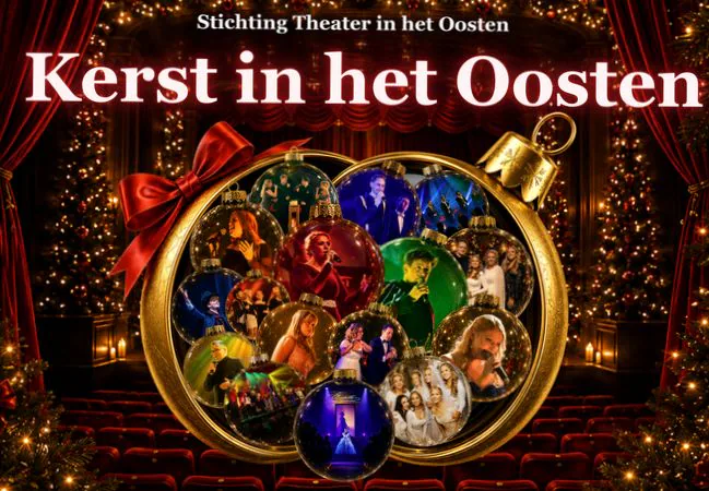 Kerst in het Oosten - zondagavond · Theater de Kappen, Haaksbergen · Sun, 20 Dec 2026