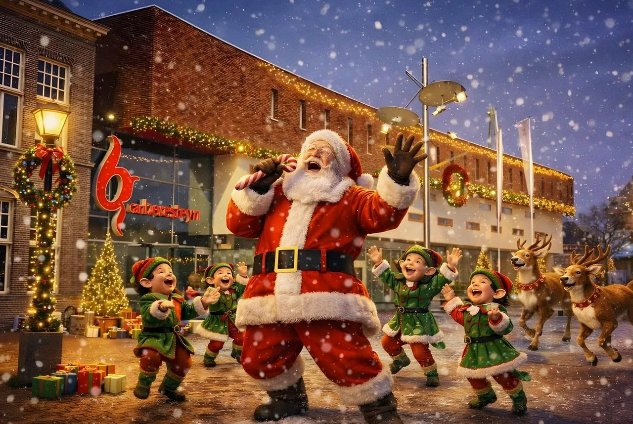 KerstMeezingFeest — achtergrondafbeelding