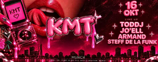 KISS ME TWICE · Munch, Rotterdam · Fri, 16 Oct 2026
