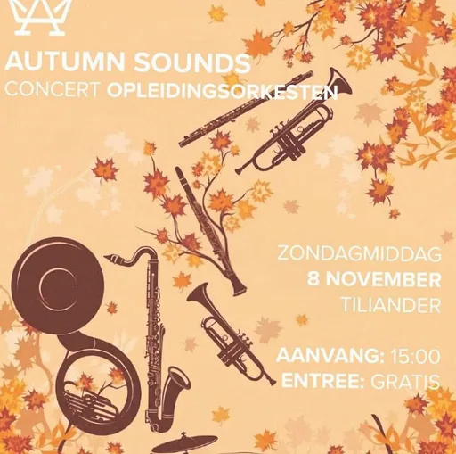Koninklijke Harmonie Asterius — Autumn Sounds · Cultuurcluster de Tiliander, Oisterwijk · zo 8 nov 2026