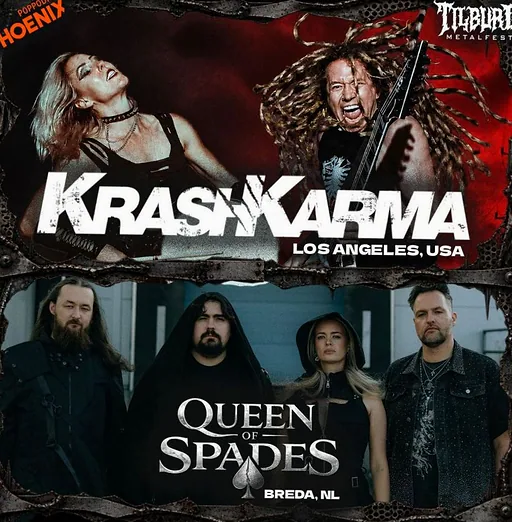KrashKarma + support | Presented by Tilburg Metal Fest & Poppodium Phoenix · Poppodium Phoenix, Breda · vr 9 okt 2026