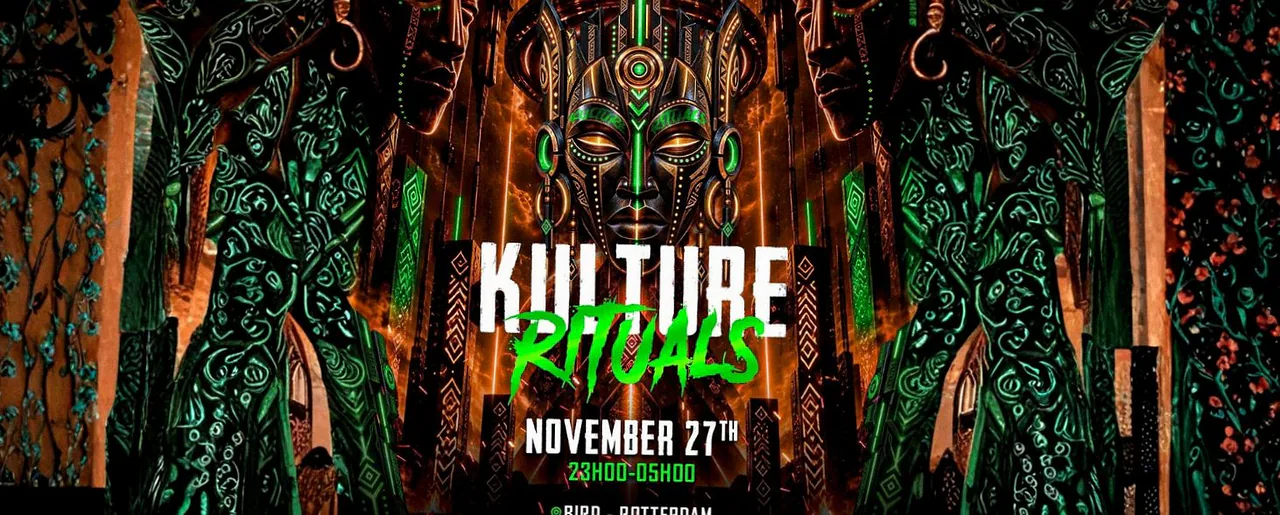 KULTURE RITUALS · BIRD, Rotterdam · vr 27 nov 2026