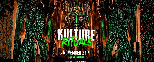 KULTURE RITUALS · BIRD, Rotterdam · vr 27 nov 2026
