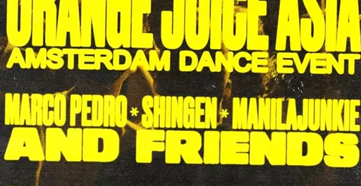 KWIJT x Orange Juice Asia · Chicago Social Club, Amsterdam · vr 23 okt 2026