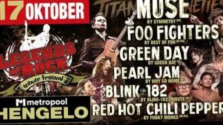 LEGENDS of ROCK Tribute Festival · Metropool Hengelo, Hengelo · za 17 okt 2026