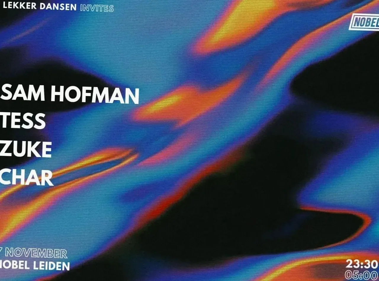 Lekker Dansen · Nobel, Leiden · za 7 nov 2026