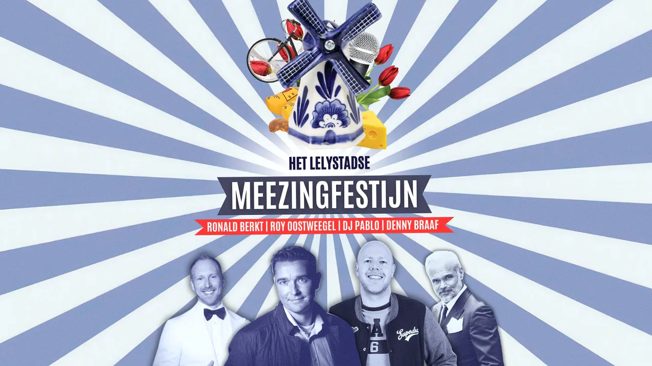 Lelystadse Meezingfestijn 2026 · Corneel, Lelystad · vr 23 okt 2026