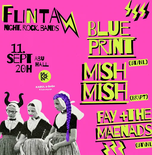 Live in ABU: FLINTA* Band Night · KABUL à GoGo, Utrecht · vr 11 sep 2026