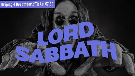 Lord Sabbath · Café The Jack, Eindhoven · vr 4 dec 2026