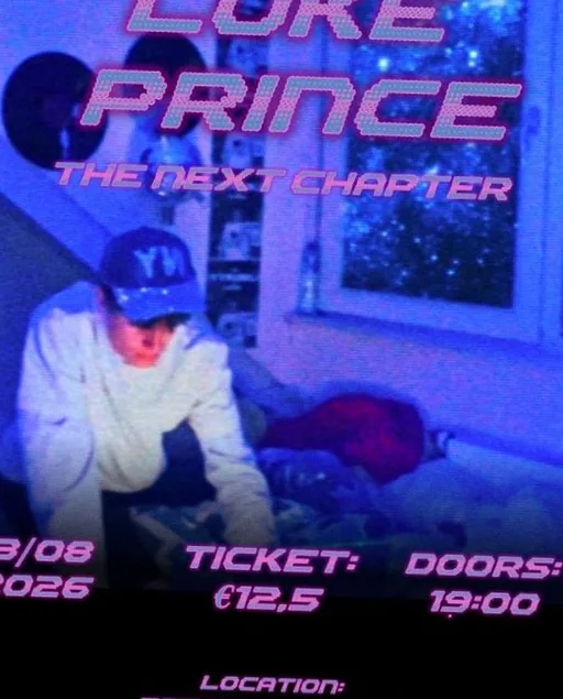 LUKE PRINCE: THE NEXT CHAPTER (BENEFIT CONCERT) · Toekomstmuziek, Amsterdam · do 13 aug 2026