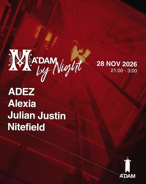 Madam by Night invites: Guerrilla x Savana · Madam Amsterdam, Amsterdam · za 28 nov 2026