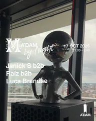 Madam by Night invites: Janick S b2b Raíz b2b Luca Brandse · Madam Amsterdam, Amsterdam · Sat, 17 Oct 2026