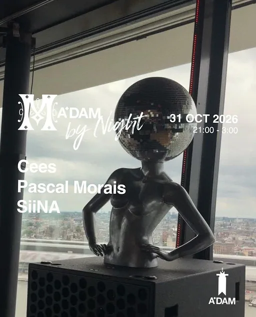 Madam by Night invites: SiiNA, Cees, Pascal Morais · Madam Amsterdam, Amsterdam · za 31 okt 2026