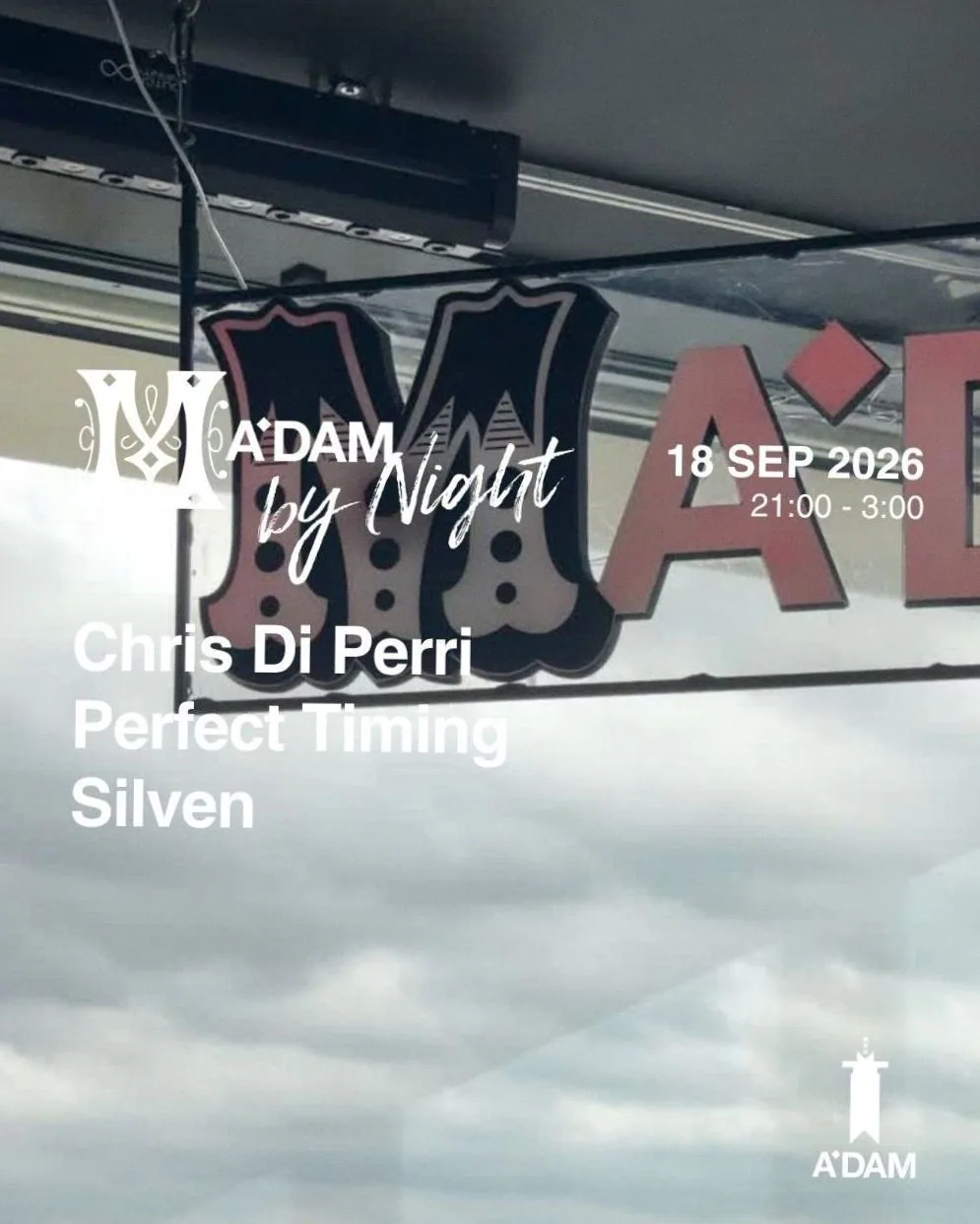 Madam by Night invites: Silven invites · Madam Amsterdam, Amsterdam · Fri, 18 Sept 2026