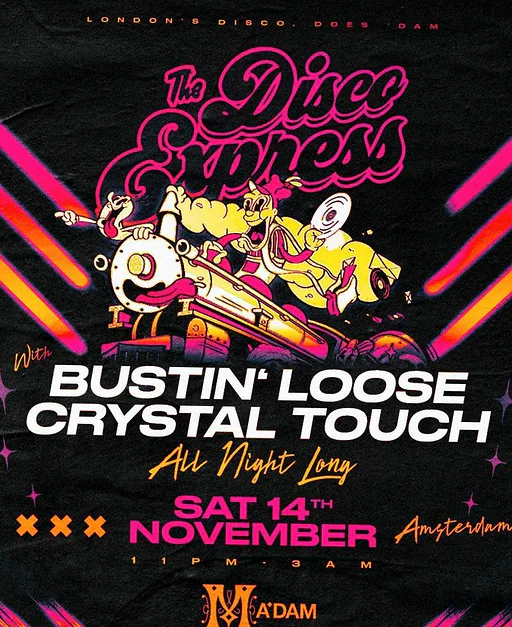 Madam by Night invites: The Disco Express · Madam Amsterdam, Amsterdam · za 14 nov 2026