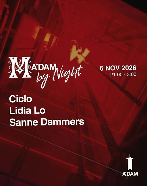Madam by Night invites: VELVET · Madam Amsterdam, Amsterdam · vr 6 nov 2026